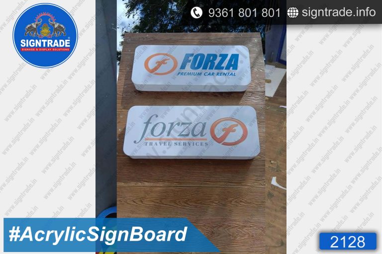 Acrylic Sign Boards